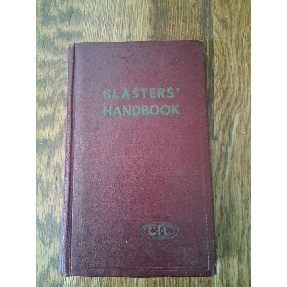 BLASTERS HANDBOOK 1949 MANUAL